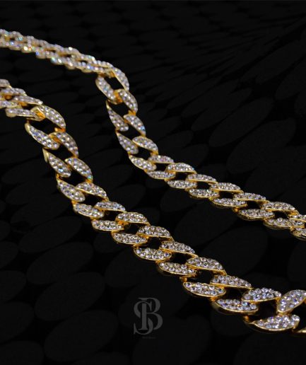 CUBAN ICE NECKLACE 15MM